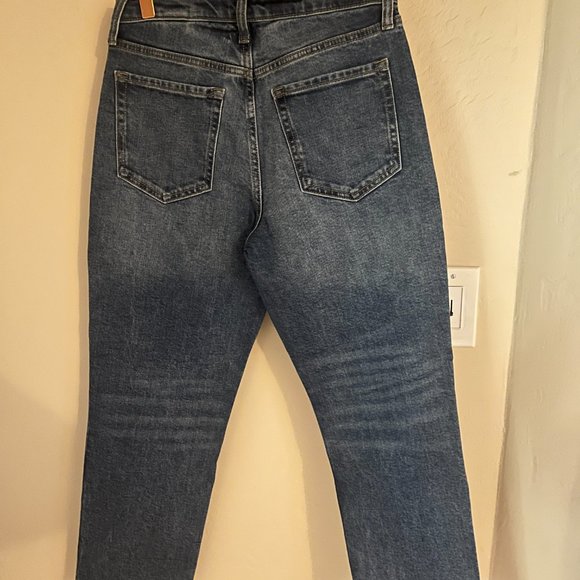 Banana Republic High Rise Straight Jean - Picture 2 of 3